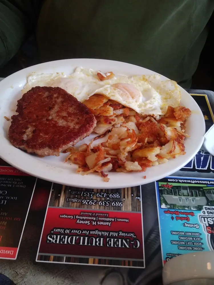 Eggs Sausage Pattie