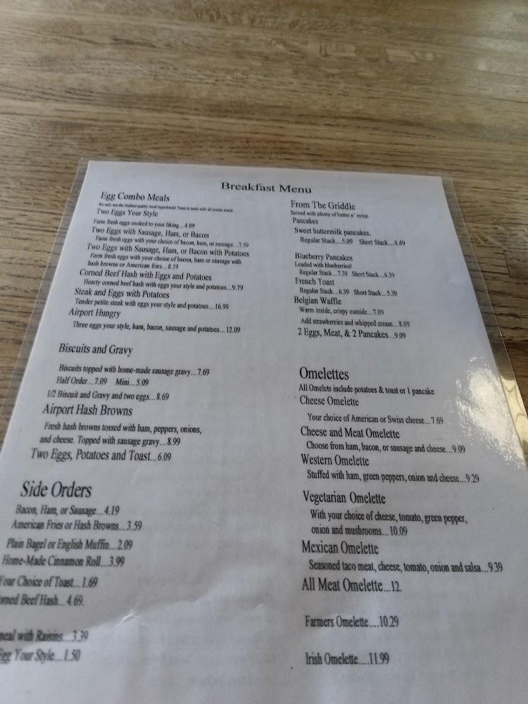 Jackie's Airport Restaurant Hamburger